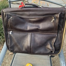 Piel Leather Garment Bag On