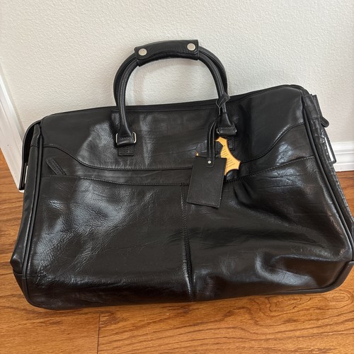 New black genuine leather - black,