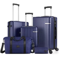 Expandable 5-Piece Luggage Set