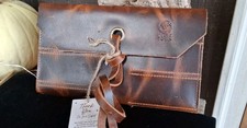 Full Grain Leather Tool Roll