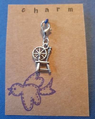 Clip charm spinning wheel - clip,
