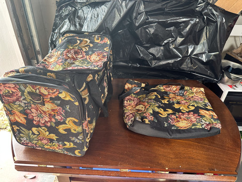 Piece floral tapestry - 3-piece,