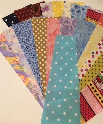 Quilt die cut wedges - cut,