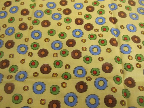 Cotton fabric the vill - fabric, on